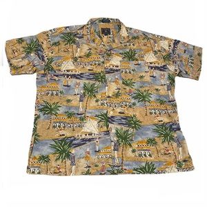 Vintage Chaps Ralph Lauren Hawaiian Aloha Shirt